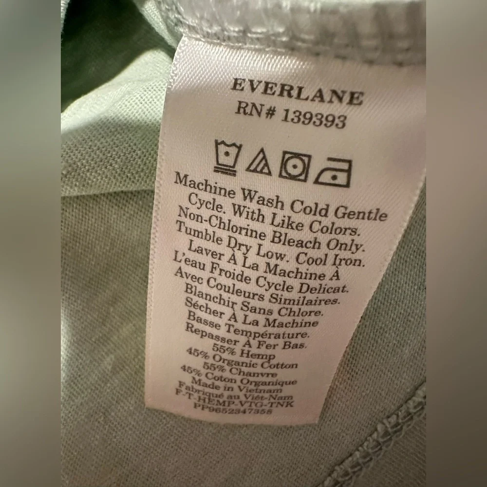 Everlane Mint Green Tank Top - Picture 9 of 10